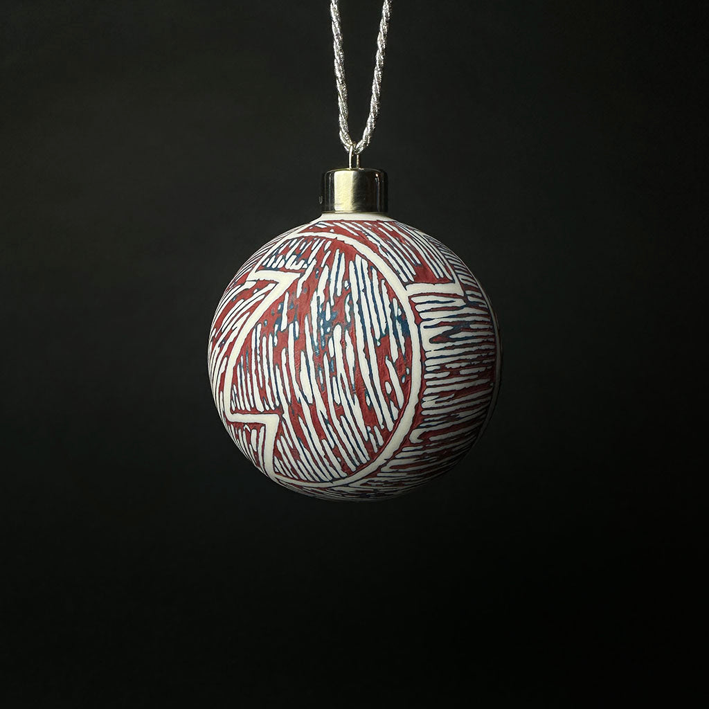 RED CHRISTMAS ORNAMENT