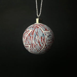 RED CHRISTMAS ORNAMENT
