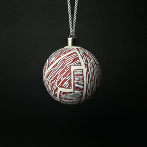 RED CHRISTMAS ORNAMENT