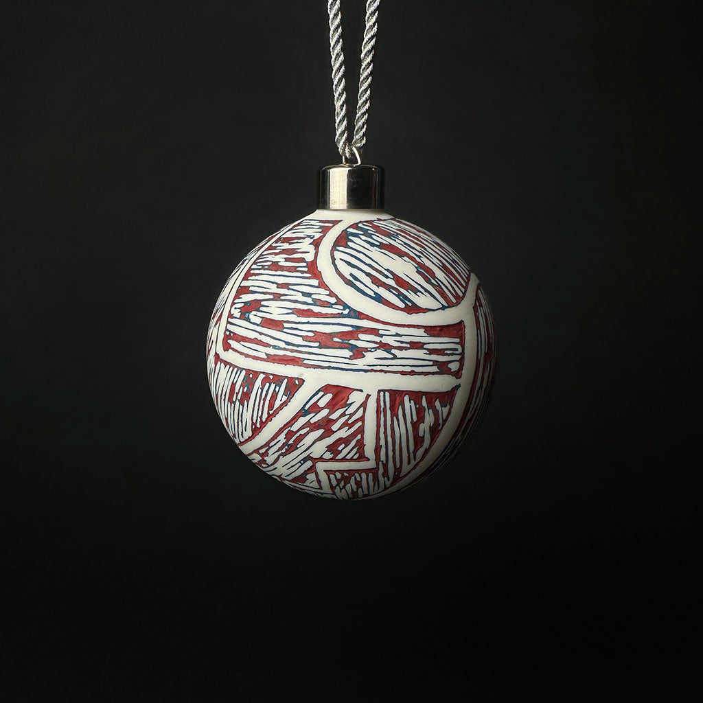 RED CHRISTMAS ORNAMENT