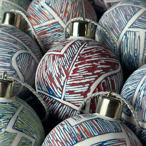 RED CHRISTMAS ORNAMENT