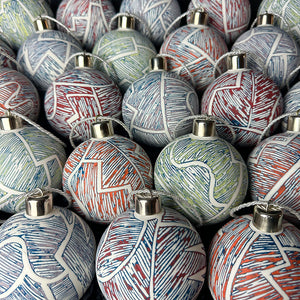 RED CHRISTMAS ORNAMENT