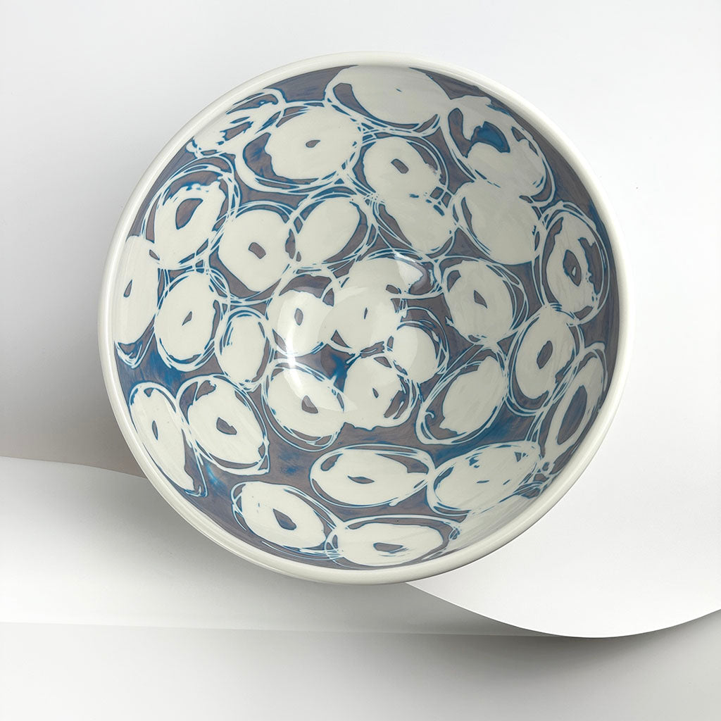 BLUE PORCELAIN BOWL XL