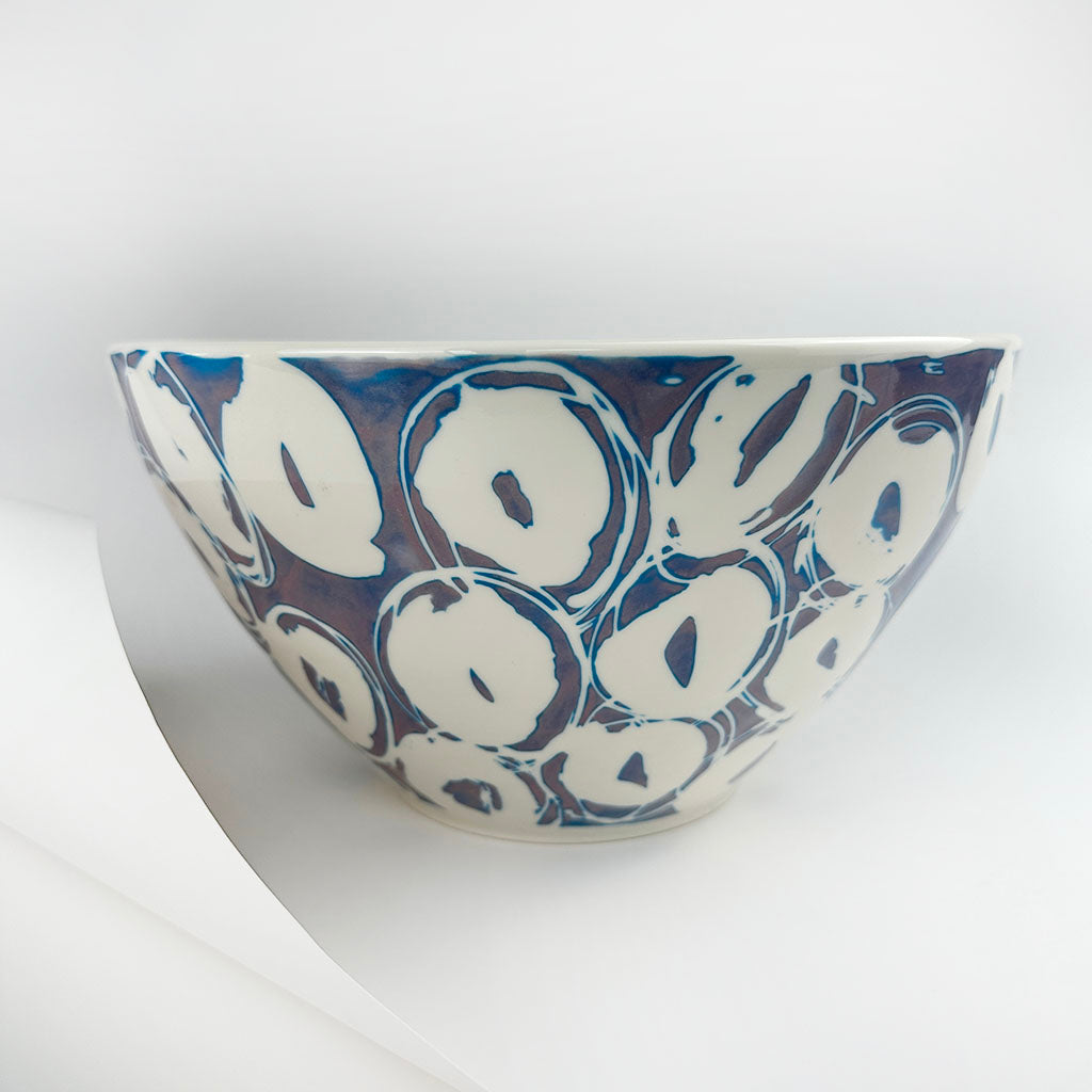 BLUE PORCELAIN BOWL XL