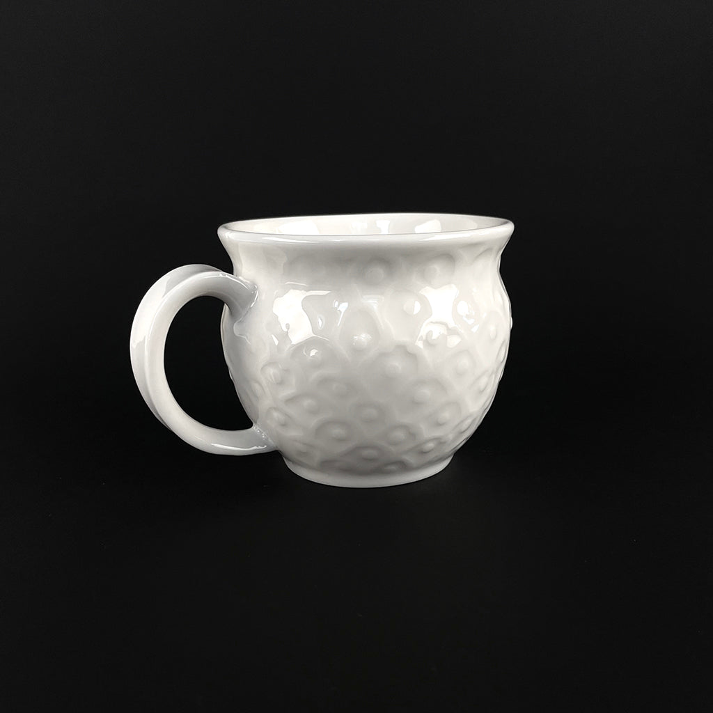WHITE PORCELAIN CUP