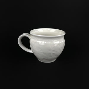 WHITE PORCELAIN CUP