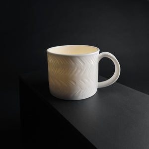 WHITE PORCELAIN CUP