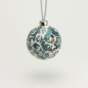 BLUE CHRISTMAS ORNAMENT