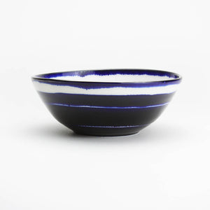 BLUE & PLATINUM BOWL