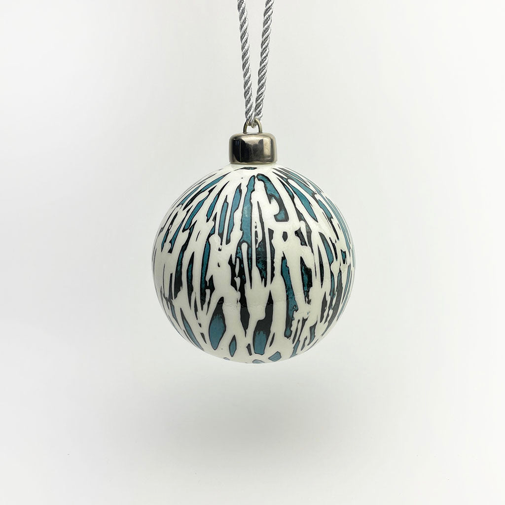 BLUE CHRISTMAS ORNAMENT