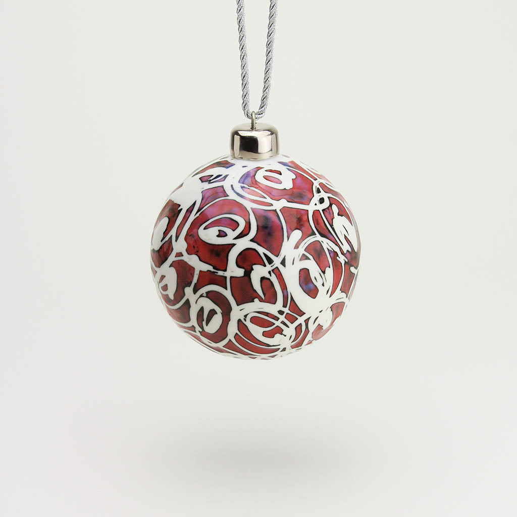 RED CHRISTMAS ORNAMENT