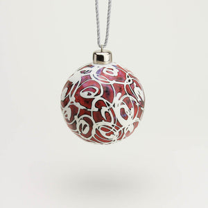 RED CHRISTMAS ORNAMENT