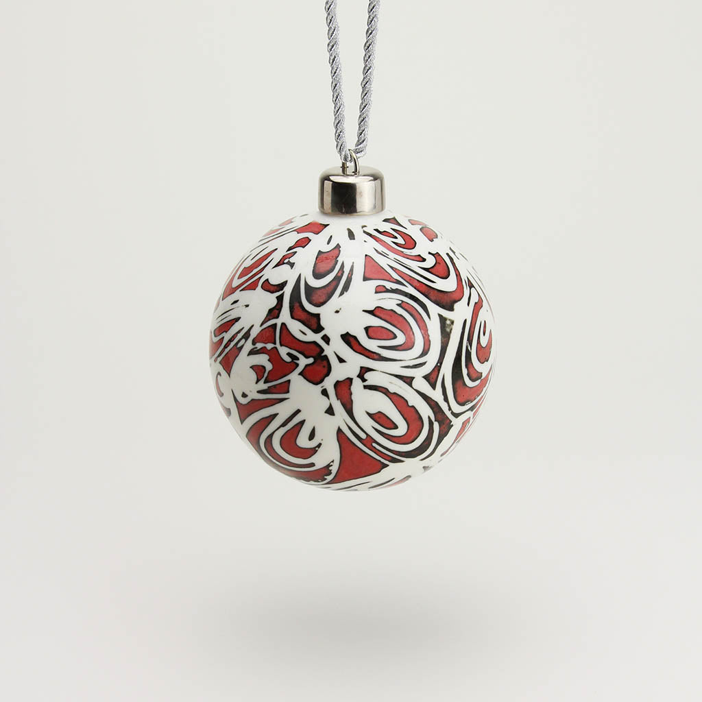 RED CHRISTMAS ORNAMENT