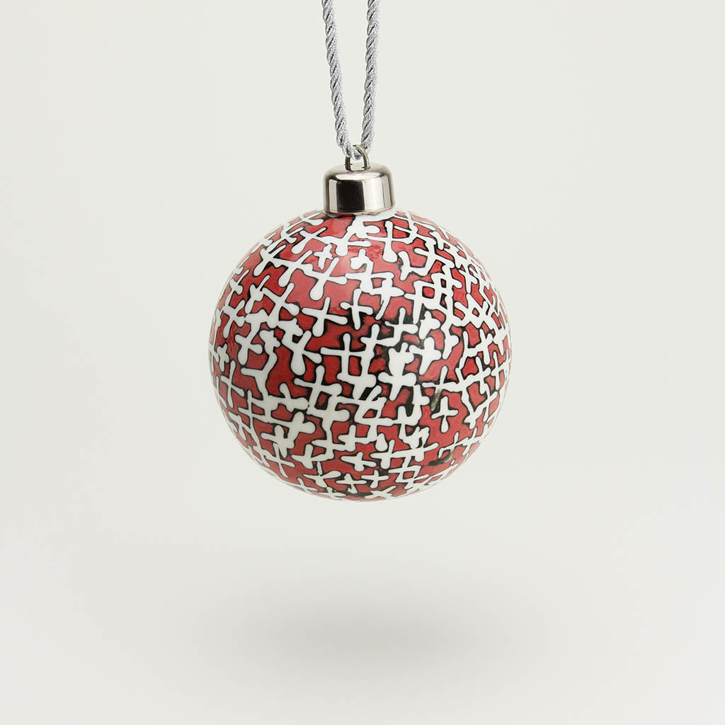 RED CHRISTMAS ORNAMENT