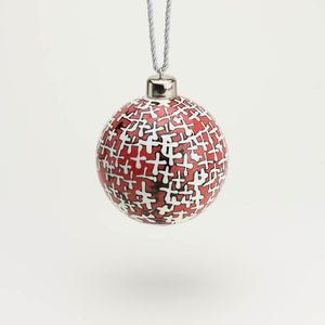 RED CHRISTMAS ORNAMENT