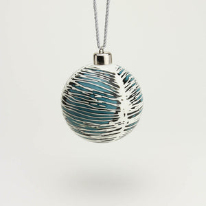 BLUE CHRISTMAS ORNAMENT