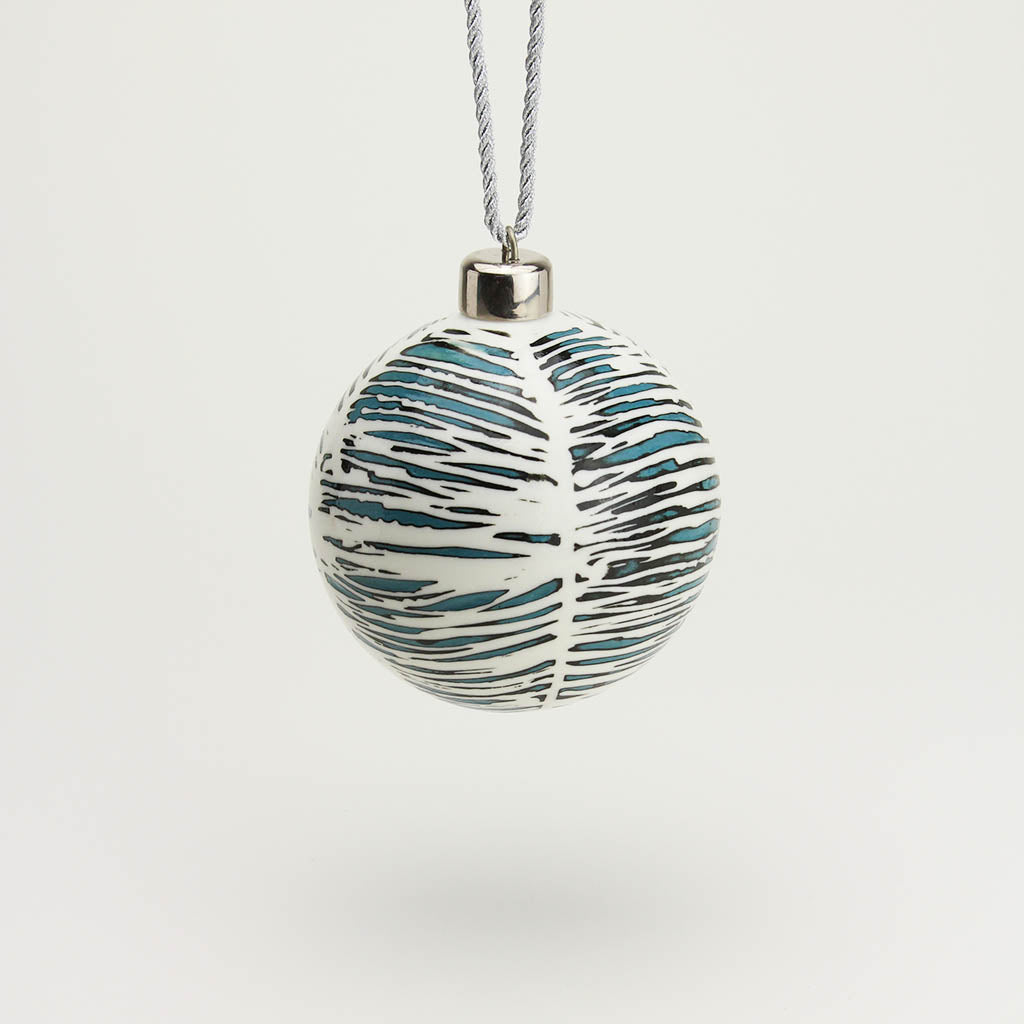 BLUE CHRISTMAS ORNAMENT